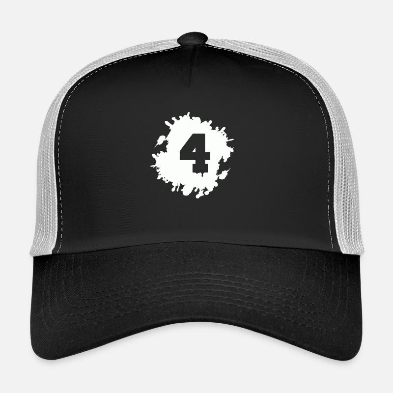 4 blobs Trucker Cap