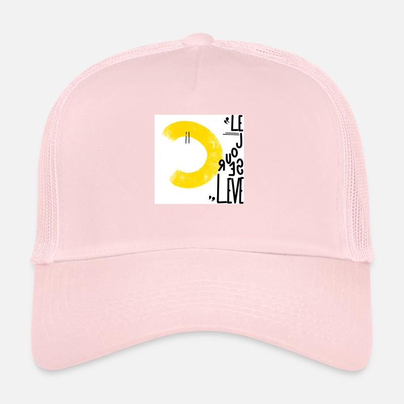 Le rayon du Soleil - Design Abstrait Casquette trucker 