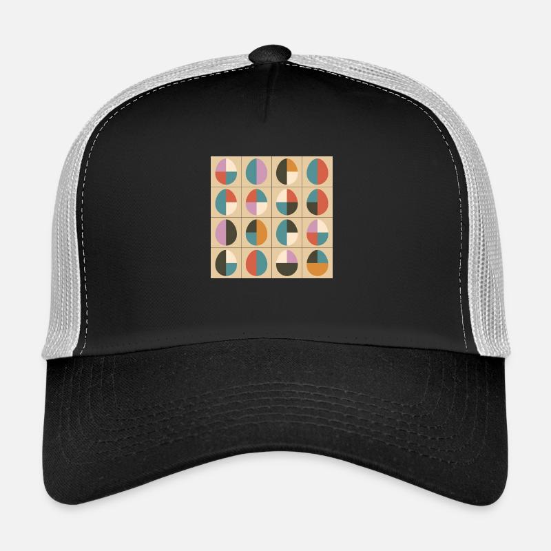 Easter Eggs Design No.02 - Trucker Cap - black/stone grey
