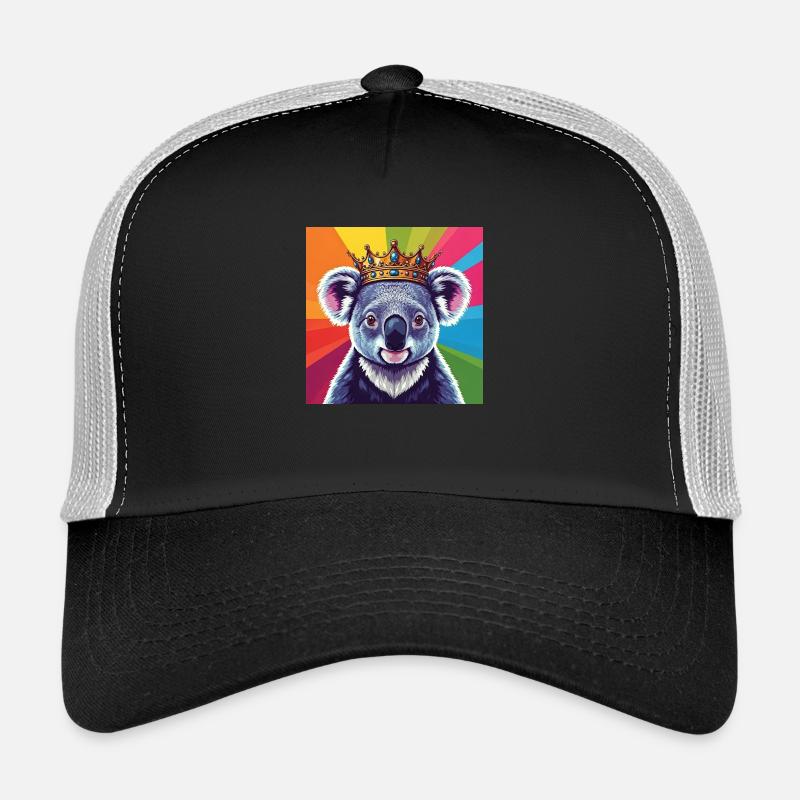 AKILLER 0012 - Trucker Cap - Schwarz/Steingrau