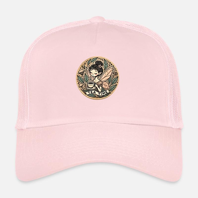 Tea Time Fee Trucker Cap