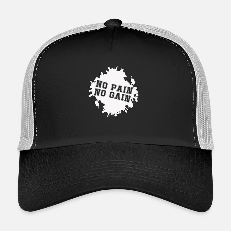 Pas de douleur, pas de gain Blobs Casquette trucker 
