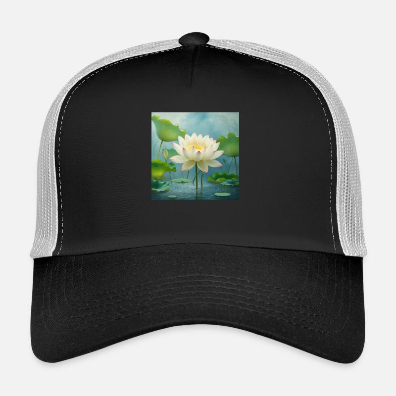 Lotus blossom Trucker Cap