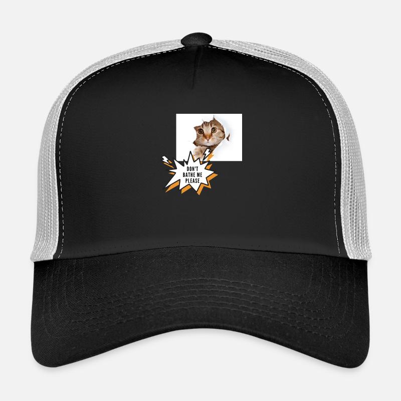 Don't bathe me cat Trucker Cap