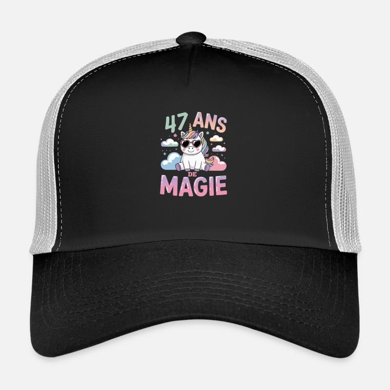 47 ans de magie Casquette trucker 