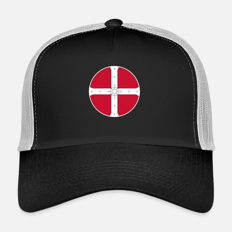Wikinger - Trucker Cap - Schwarz/Steingrau