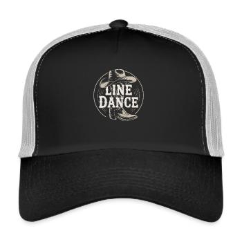 Formation de groupe de danse en ligne My Dance Sport - Casquette trucker  - noir/gris pierre - Devant