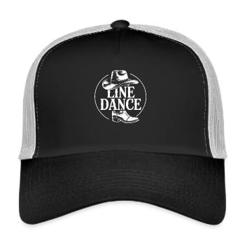 Formation de groupe de danse en ligne My Dance Sport - Casquette trucker  - noir/gris pierre - Devant
