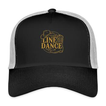 Formation de groupe de danse en ligne My Dance Sport - Casquette trucker  - noir/gris pierre - Devant