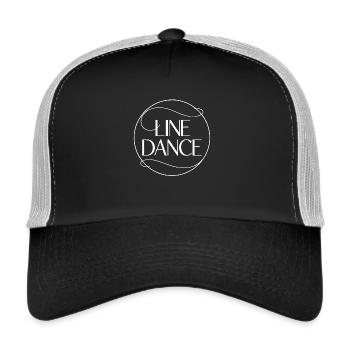 Formation de groupe de danse en ligne My Dance Sport - Casquette trucker  - noir/gris pierre - Devant