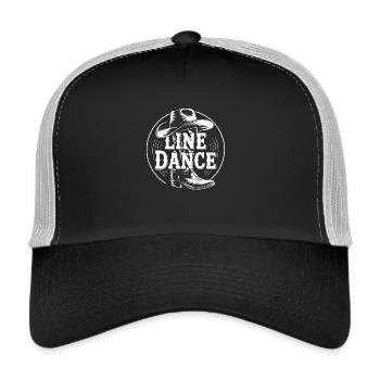 Formation de groupe de danse en ligne My Dance Sport - Casquette trucker  - noir/gris pierre - Devant