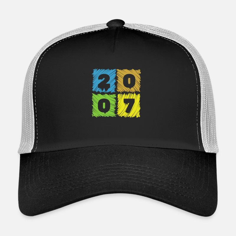 18e anniversaire Andy’s Patches 2007 Casquette trucker 
