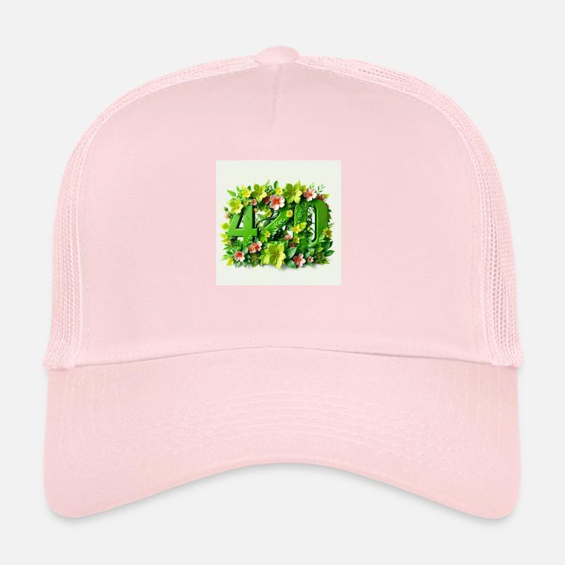 420 FloralStyle Trucker Cap