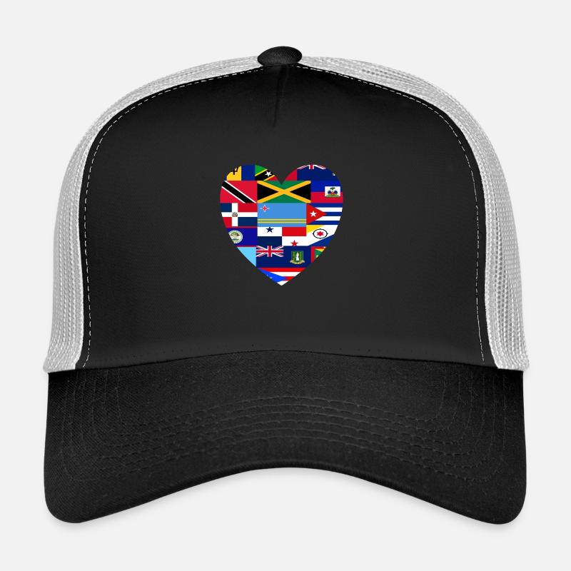 Le sentiment des Caraïbes réduit à l’essentiel Casquette trucker 