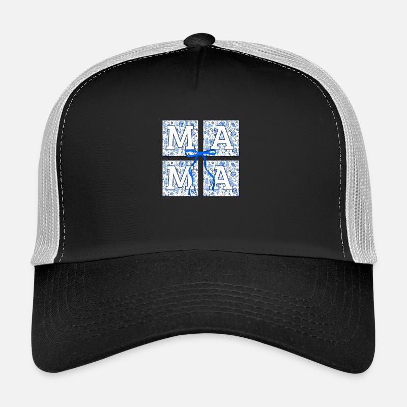 Mama fleurs -idée cadeau maman Casquette trucker 