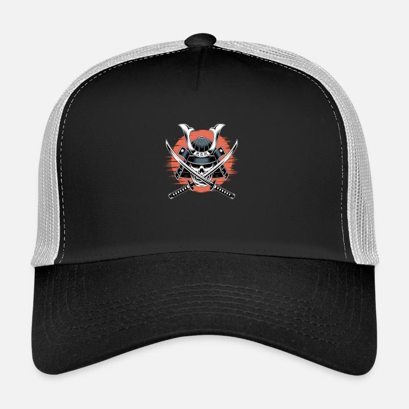 Guerrier samouraï japonais Casquette trucker 