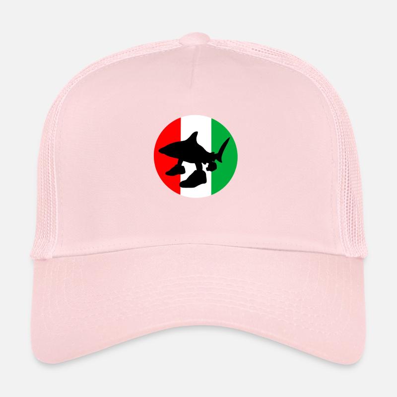 Pourriture cérébrale italienne Casquette trucker 