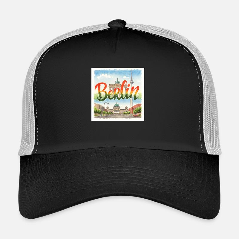 Berlin Aquarell Trucker Cap