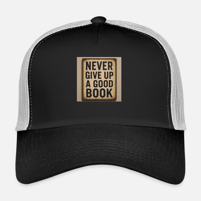 Gib niemals ein gutes Buch auf Trucker Cap