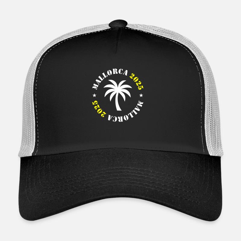 Majorque 2025 Palmier Casquette trucker 