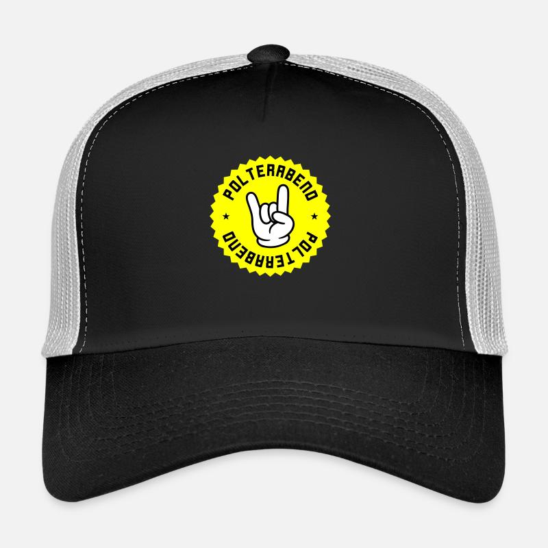 Polterabend Hochzeit Party - Trucker Cap - Schwarz/Steingrau