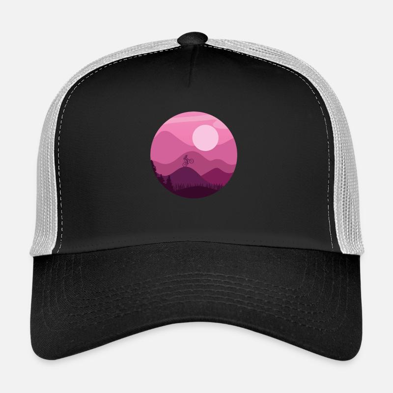 Cycliste de montagnes Casquette trucker 