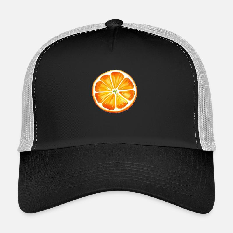 Orange lackiert Trucker Cap