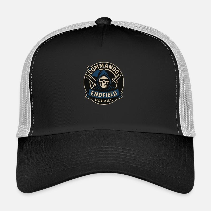 Commando Endfield Ultras - Trucker Cap - Schwarz/Steingrau