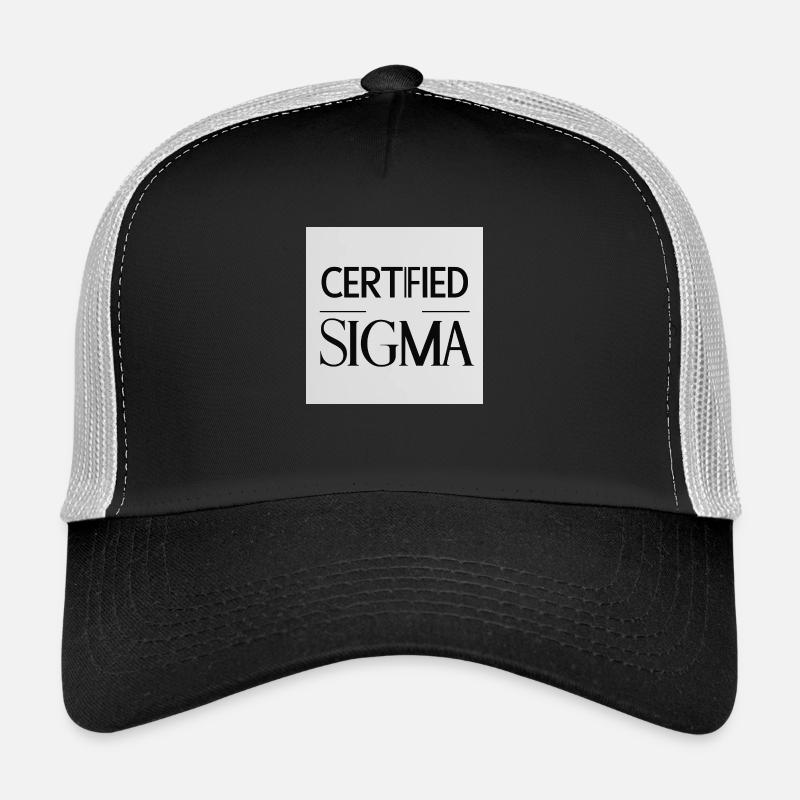 Certifié Sigma - Casquette trucker  - noir/gris pierre