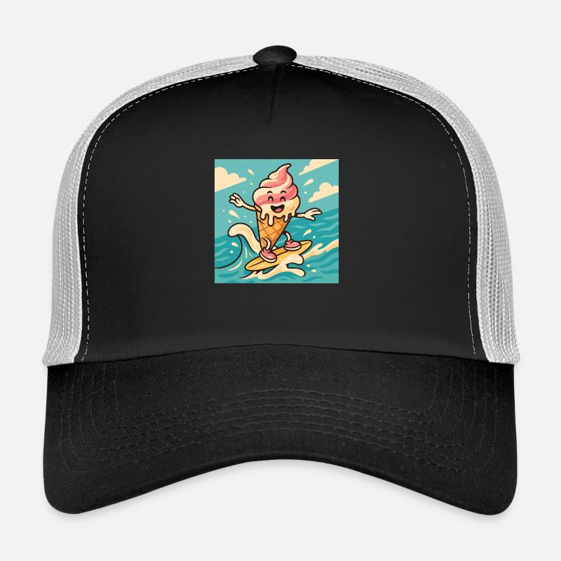 Surfer – Sommerspaß & Frische Trucker Cap
