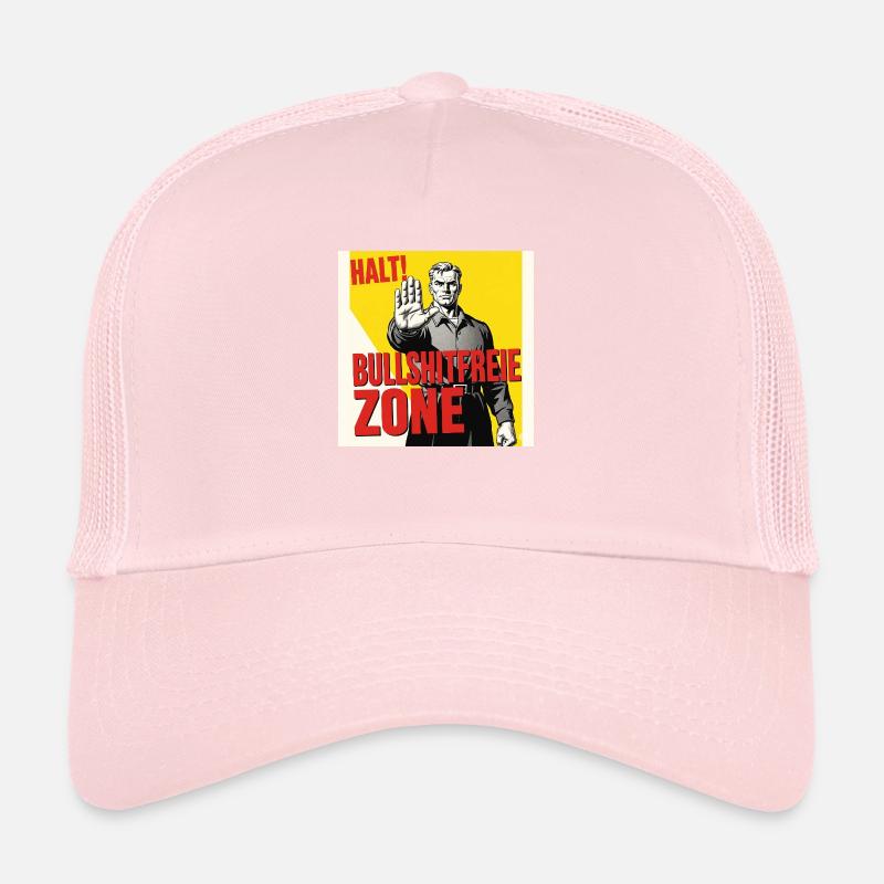 Halt! Bullshitfreie Zone Trucker Cap