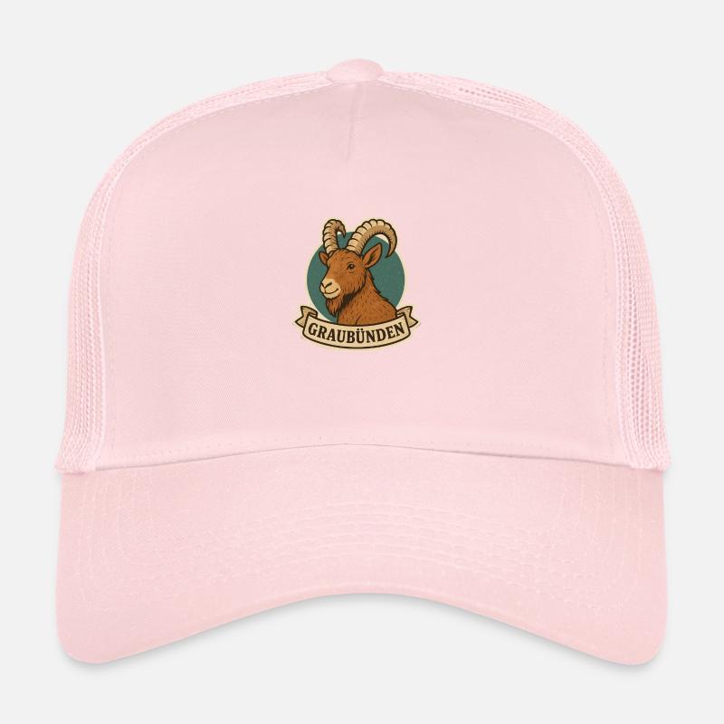 Graubünda ibex Trucker Cap