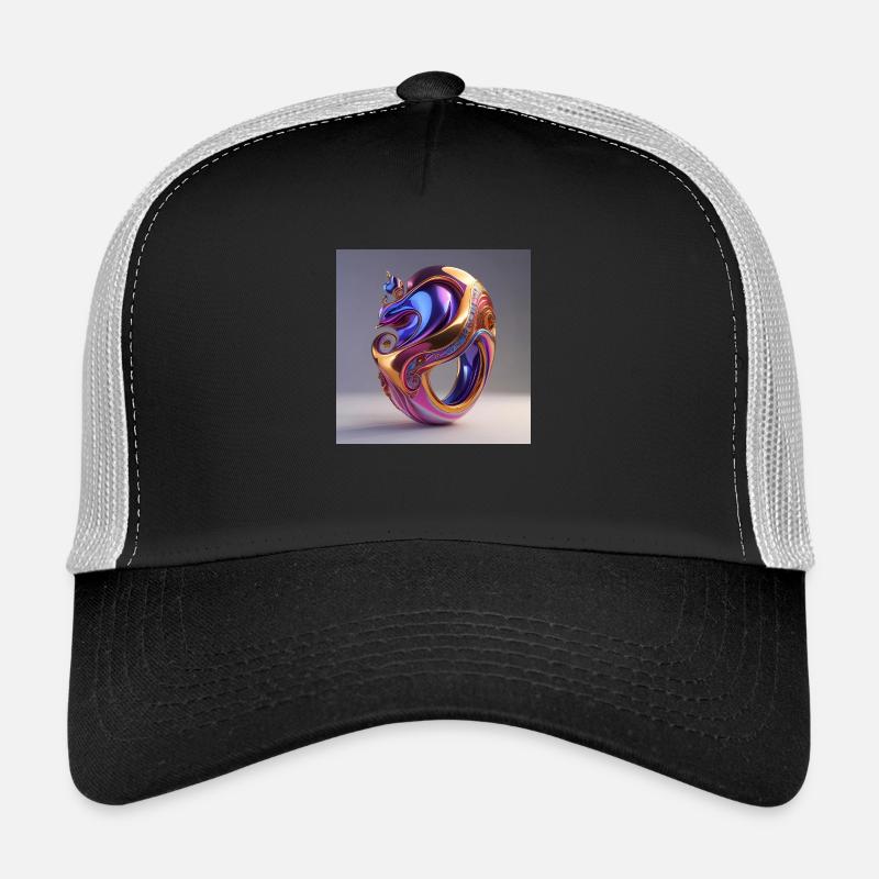 Art Ring - Trucker Cap - black/stone grey