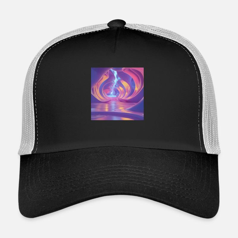 Fantasy Designs - Trucker Cap - black/stone grey