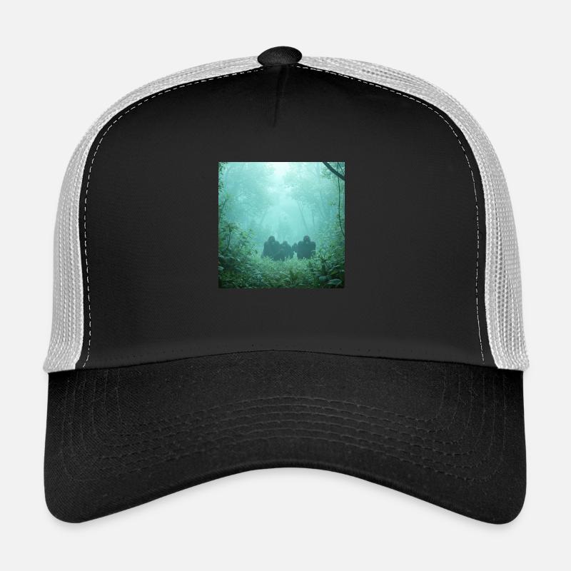 Mystical Underwater World Druid Eventyr - Trucker Cap - black/stone grey