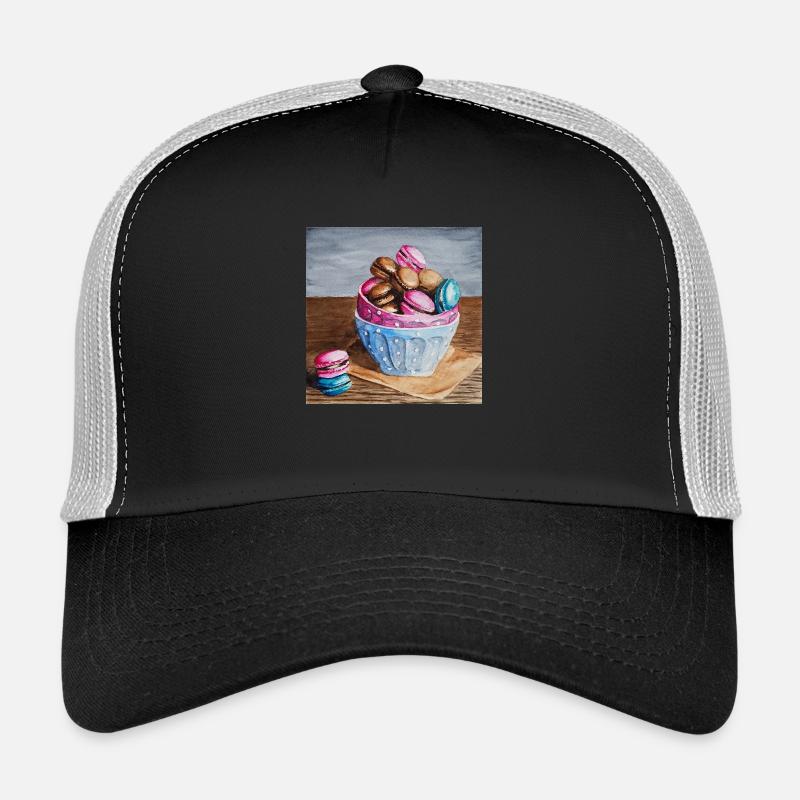 Yummy - Trucker Cap - Schwarz/Steingrau