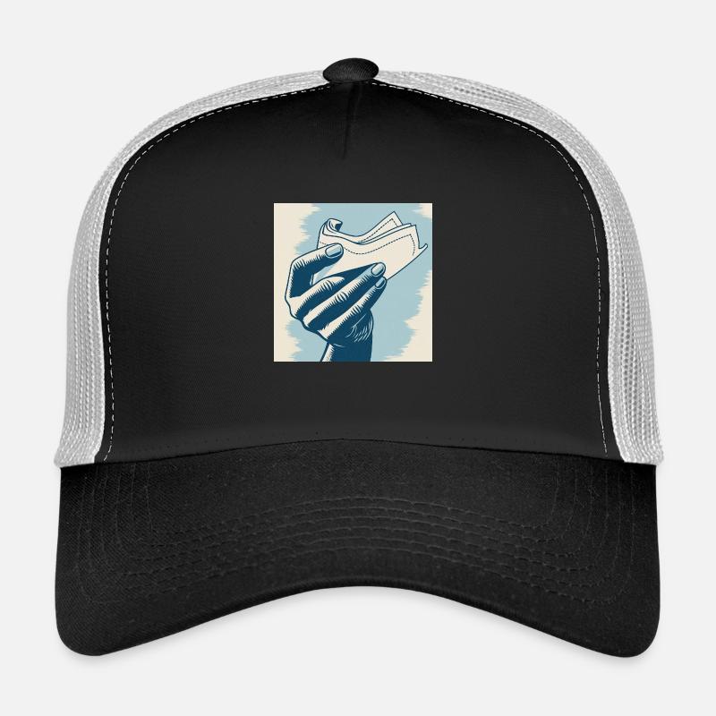 Heulboje - Trucker Cap - Schwarz/Steingrau