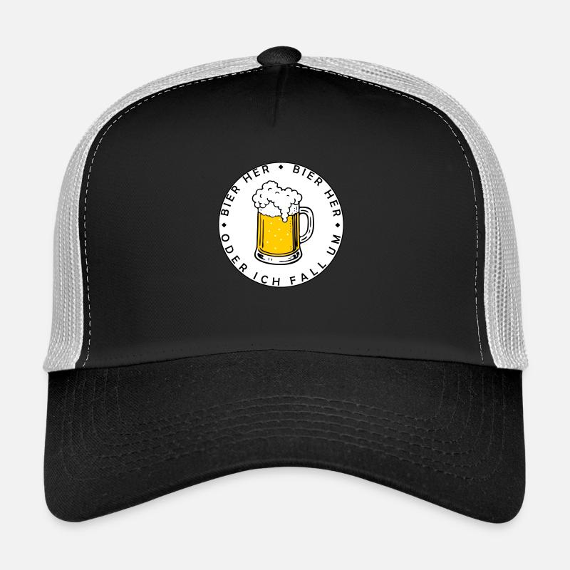 Les abeilles ici - Oder ich fall um ! Casquette trucker 