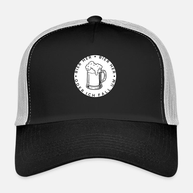 Les abeilles ici - Oder ich fall um ! Casquette trucker 