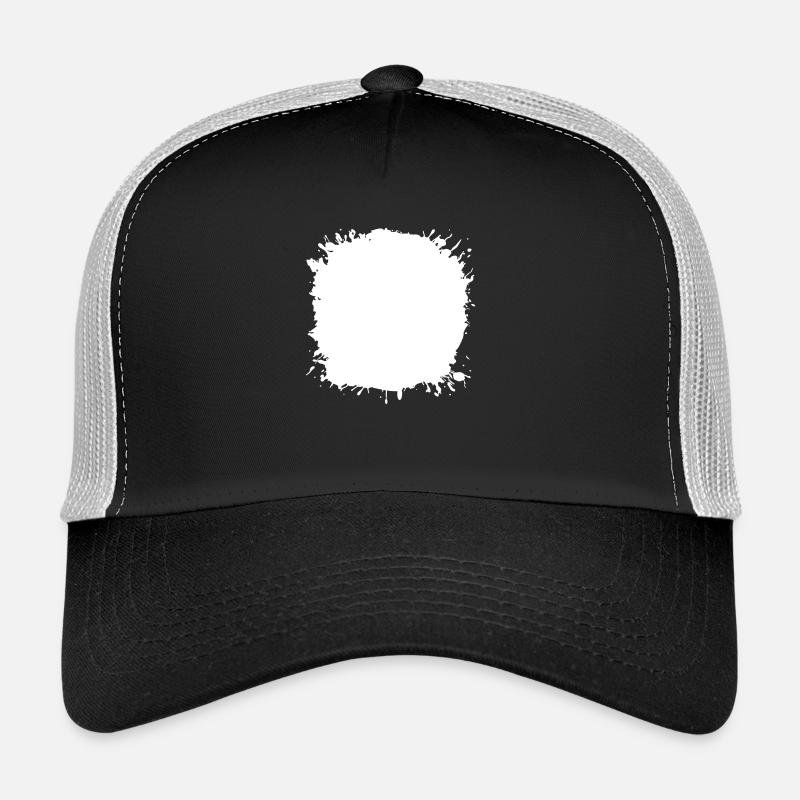 Taches d’éclaboussures Casquette trucker 