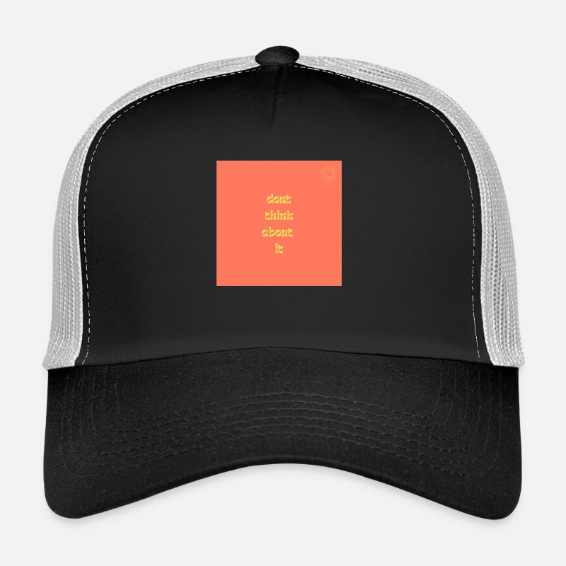 FLYDEEP - Casquette trucker  - noir/gris pierre