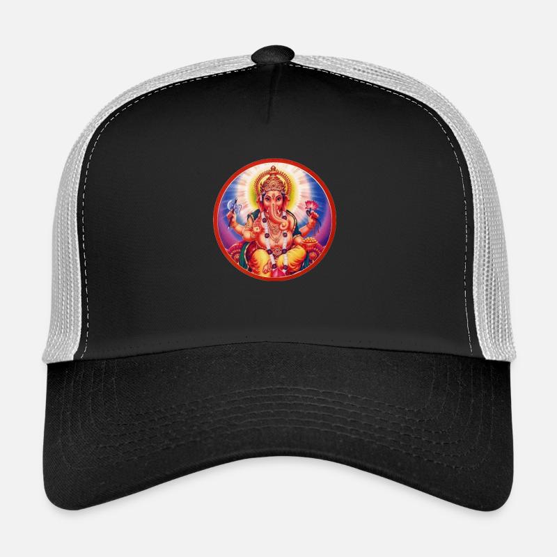 Ganesha - Trucker Cap - Schwarz/Steingrau
