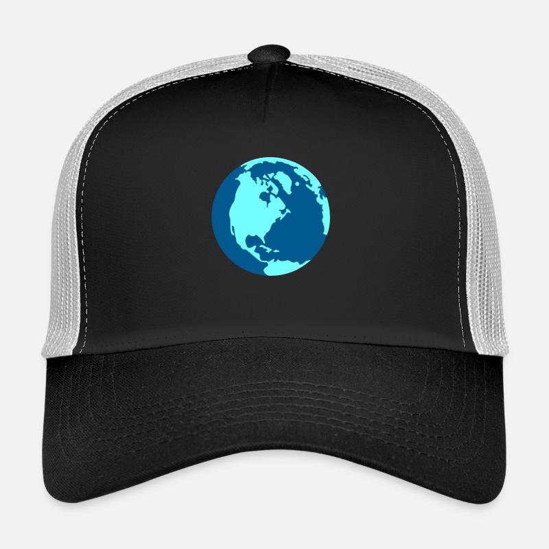 Weltkugel Trucker Cap