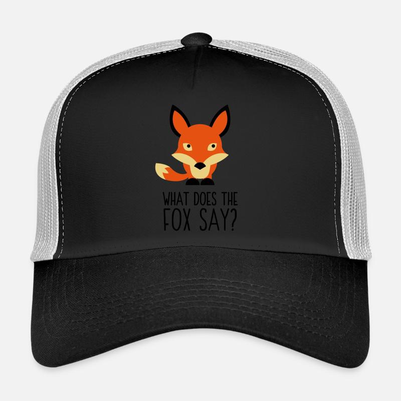 What did the fox say? Trucker Cap