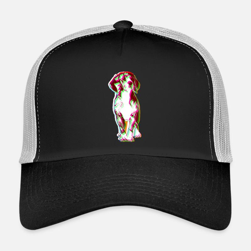 Beagle - Trucker Cap - Schwarz/Steingrau
