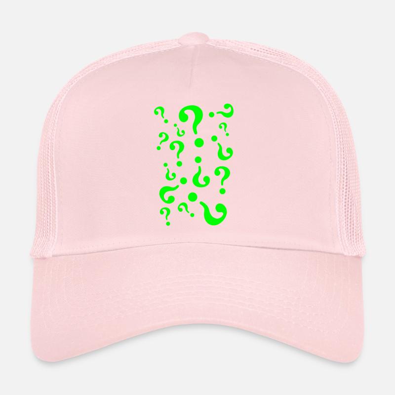 Question Marks Trucker Cap