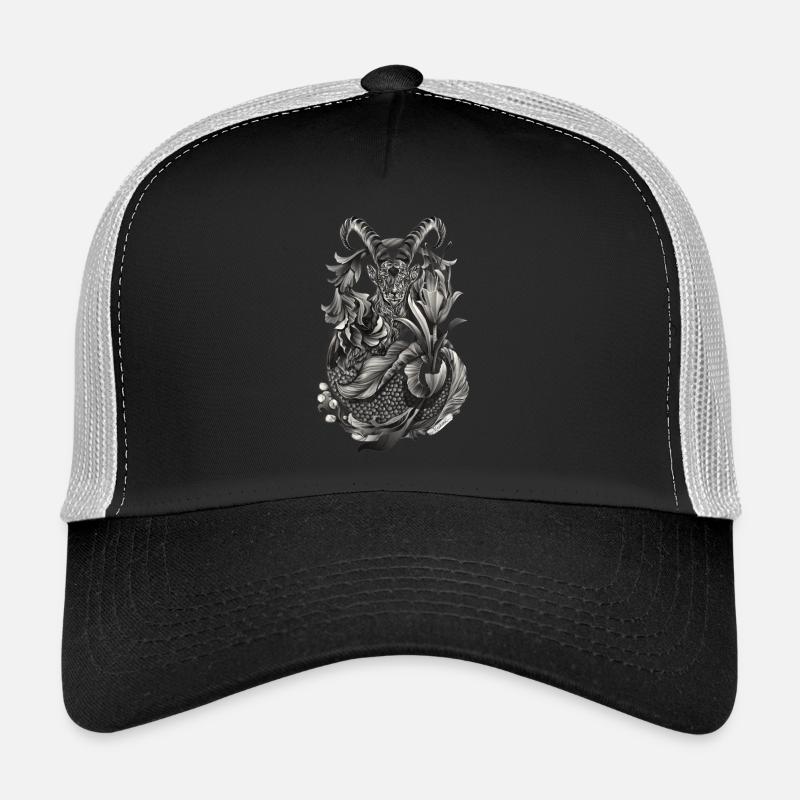Steinbock Sternzeichen Trucker Cap