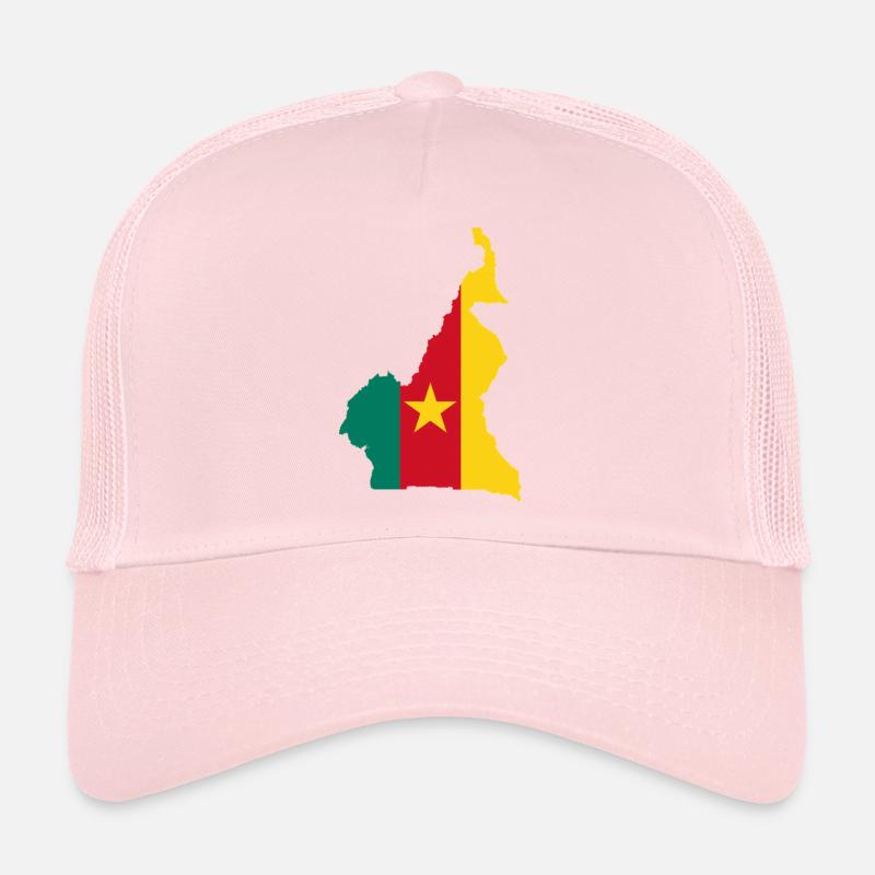 carte Cameroun Casquette trucker 