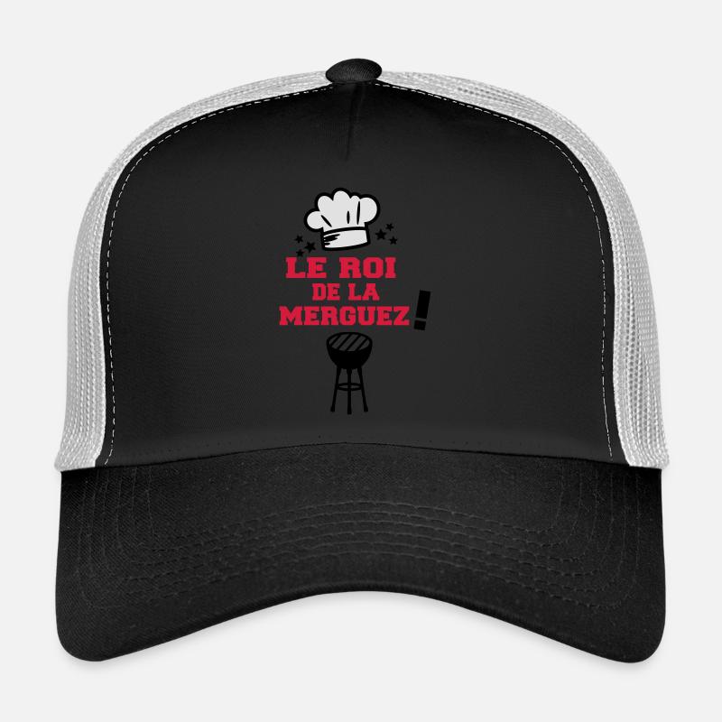roi de la merguez Casquette trucker 