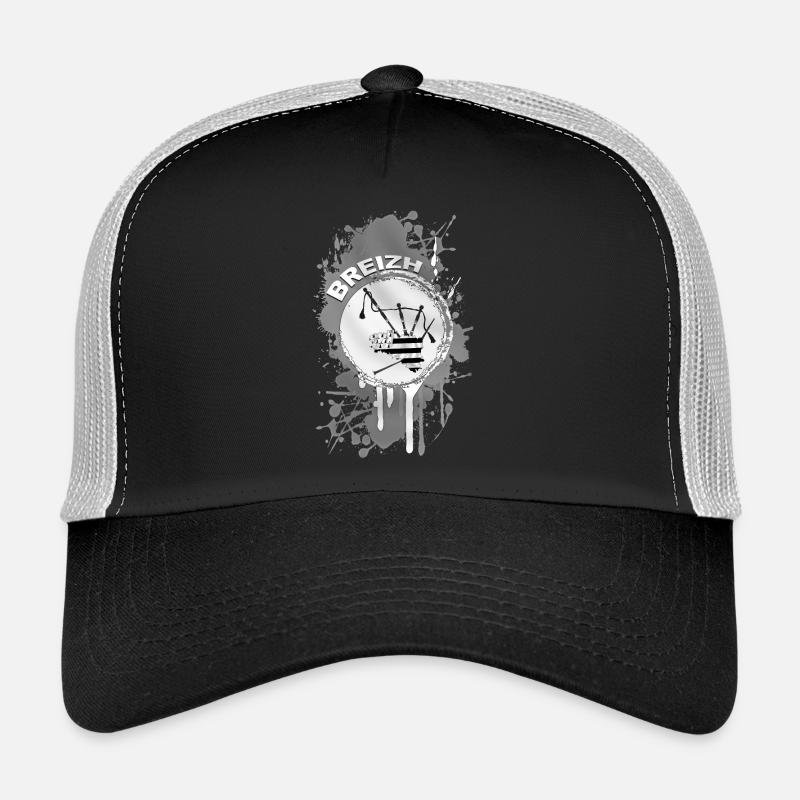 Breizh Bagpipe Casquette trucker 